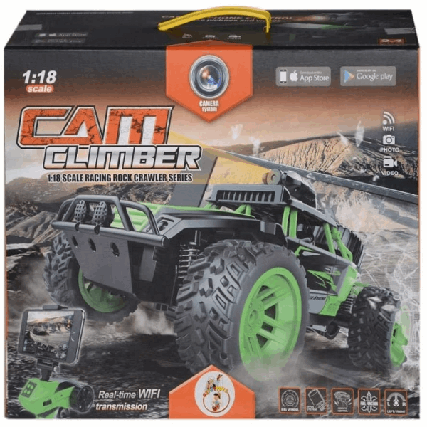 BestToys Radio control cars Super SUV with a camera | Cam Climber